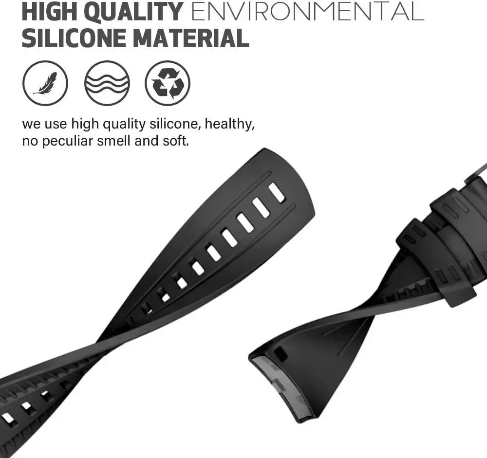 Bracelet montre caoutchouc 24 mm Suunto