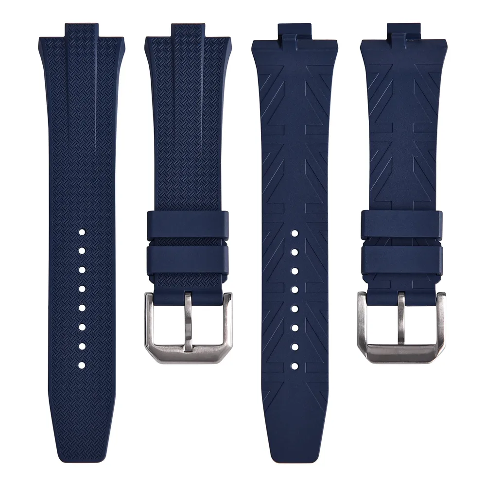 Bracelet montre caoutchouc FKM 22 mm