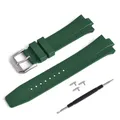 Bracelet montre caoutchouc FKM 22 mm – Couleur du bracelet Green