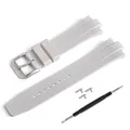 Bracelet montre caoutchouc FKM 22 mm – Couleur du bracelet White