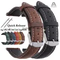 Bracelet montre cuir 14 à 24 mm pour Huawei Watch Rolex – 1
