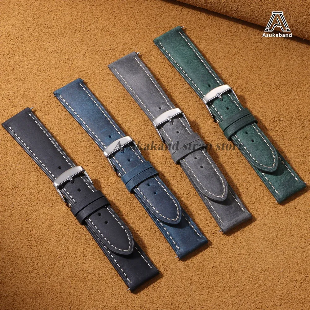 Bracelet montre cuir 14 à 24 mm pour Huawei Watch Rolex