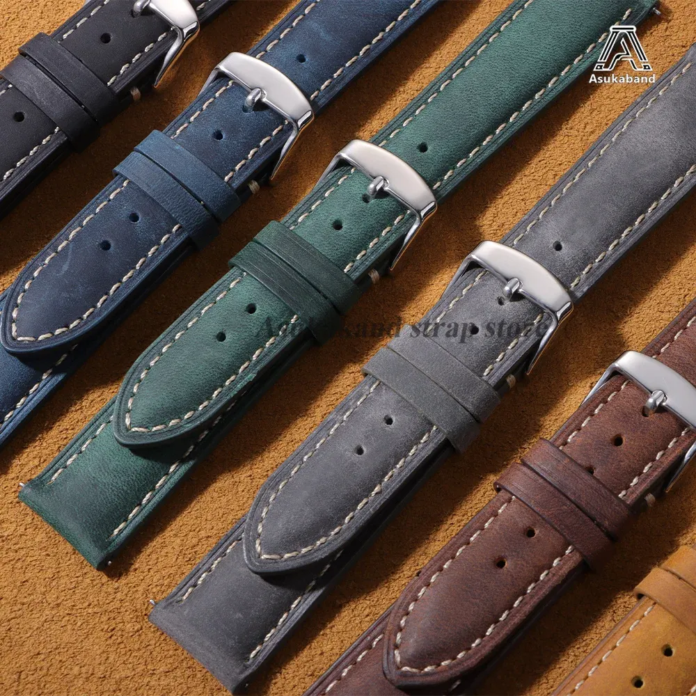 Bracelet montre cuir 14 à 24 mm pour Huawei Watch Rolex