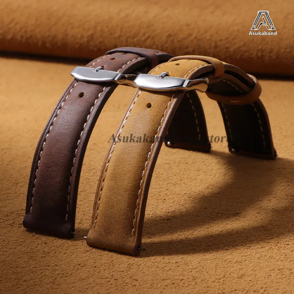 Bracelet montre cuir 14 à 24 mm pour Huawei Watch Rolex