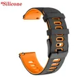 Bracelet montre cuir 20 à 22 mm pour Garmin Forerunner – Couleur du bracelet colour 3
