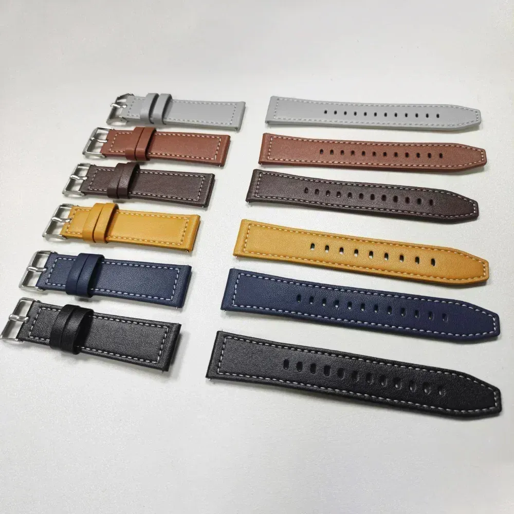 Bracelet montre cuir 22 mm pour Garmin Venu Forerunner
