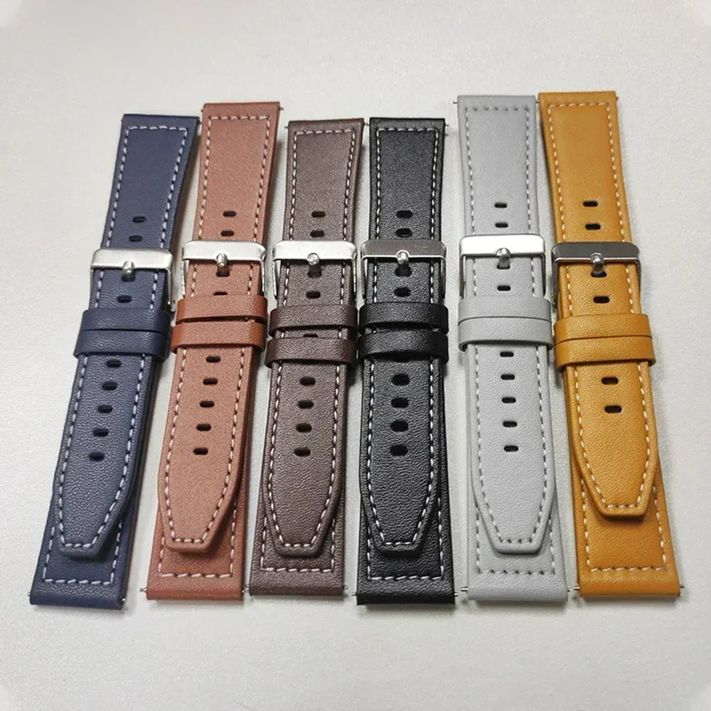 Bracelet montre cuir 22 mm pour Garmin Venu Forerunner