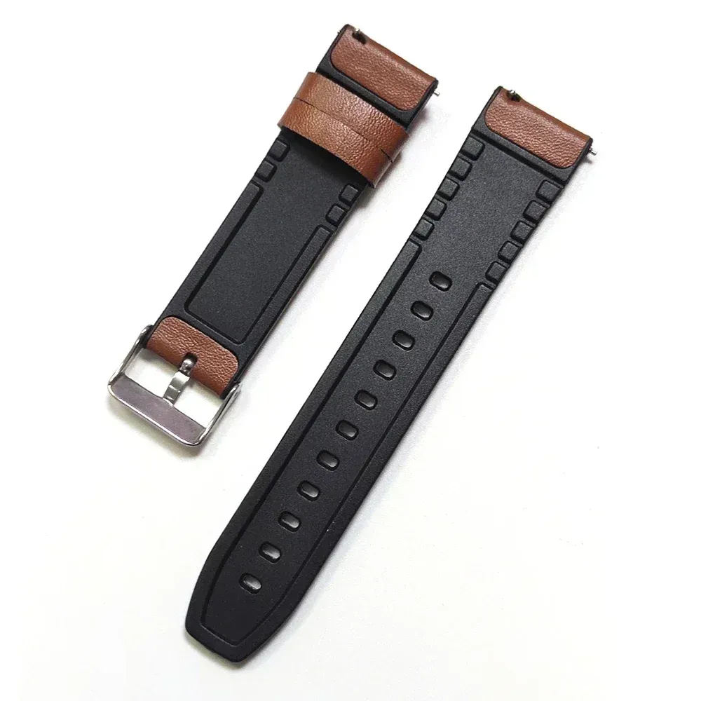 Bracelet montre cuir 22 mm pour Garmin Venu Forerunner