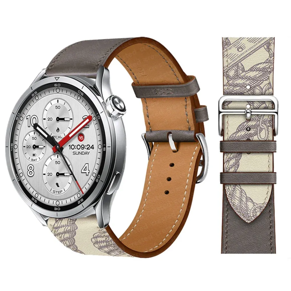 Bracelet montre cuir 22 mm pour Xiaomi Watch Redmi