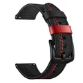 Bracelet montre cuir à dégagement rapide pour Huawei GT5 – Couleur du bracelet black
