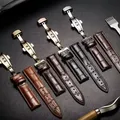 Bracelet montre cuir alligator 12 à 24 mm – 6