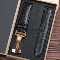 Bracelet montre cuir alligator 12 à 24 mm – Couleur du bracelet BK-REGD