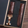 Bracelet montre cuir alligator 12 à 24 mm – Couleur du bracelet BN-REGD