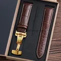 Bracelet montre cuir alligator 12 à 24 mm – Couleur du bracelet BNWH-GD