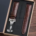 Bracelet montre cuir alligator 12 à 24 mm – Couleur du bracelet BNWH-SV