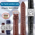 Bracelet montre cuir alligator 16 à 21 mm – 1