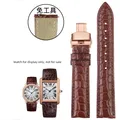 Bracelet montre cuir alligator 16 à 21 mm – Couleur du bracelet A-Brown rose gold
