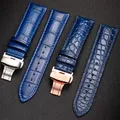 Bracelet montre cuir alligator 18 à 22 mm – 5