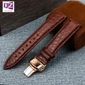 Bracelet montre cuir alligator 18 à 24 mm pour homme – 5