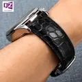 Bracelet montre cuir alligator 18 à 24 mm pour homme – 6
