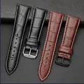 Bracelet montre cuir alligator 18 à 28 mm – 1