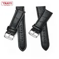 Bracelet montre cuir alligator 18 à 28 mm – 3