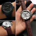 Bracelet montre cuir alligator 18 à 28 mm grande largeur – 4