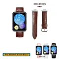 Bracelet montre cuir avec connecteur pour Huawei Watch Fit – 1