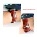 Bracelet montre cuir avec connecteur pour Huawei Watch Fit – 4