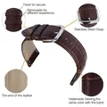 Bracelet montre cuir avec connecteur pour Huawei Watch Fit – 5