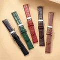 Bracelet montre cuir bambou croco 8 à 16 mm – 6