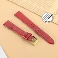 Bracelet montre cuir bambou croco 8 à 16 mm – Couleur du bracelet Red-Gold