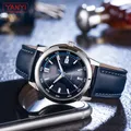 Bracelet montre cuir bleu réglable 14 à 23 mm – 5