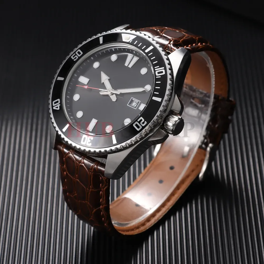 Bracelet montre cuir croco 12 à 20 mm boucle auto