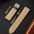 Bracelet montre cuir croco 12 à 22 mm sans boucle – 3