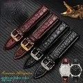 Bracelet montre cuir croco 14 à 22 mm – 1
