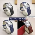 Bracelet montre cuir croco 15 à 21 mm rapide – 3