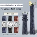 Bracelet montre cuir croco 16 à 20 mm rapide – 1