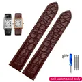 Bracelet montre cuir croco 16 à 24 mm – Couleur du bracelet Brown no clasp