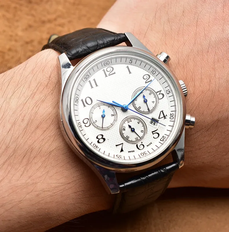 Bracelet montre cuir crocodile 12 à 18 mm