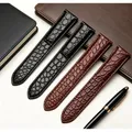Bracelet montre cuir crocodile 14 à 25 mm – 6
