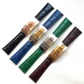 Bracelet montre cuir crocodile 20 mm pour Rolex – 1