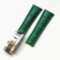 Bracelet montre cuir crocodile 20 mm pour Rolex – 5