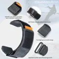 Bracelet montre cuir daim 20 à 22 mm pour Huawei – 4