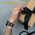 Bracelet montre cuir daim 20 à 22 mm pour Huawei – 5