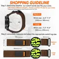 Bracelet montre cuir daim 20 à 22 mm pour Huawei – 6