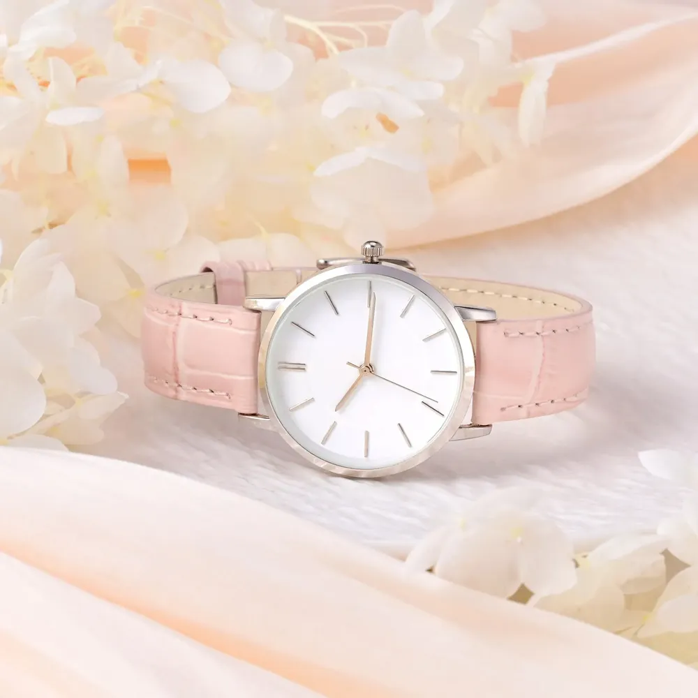 Bracelet montre cuir façon alligator 12 à 20 mm
