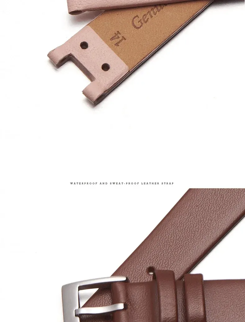 Bracelet montre cuir femme Anne Klein 12x6 mm étanche