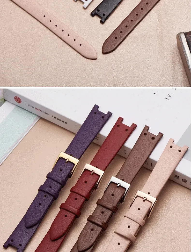 Bracelet montre cuir femme Anne Klein 12x6 mm étanche