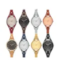 Bracelet montre cuir femme Fossil 8 mm étanche respirant – 3